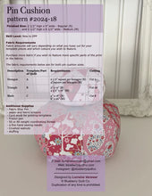 Load image into Gallery viewer, Tile Works Pincushion Pattern by Blueberry Quilt Co
