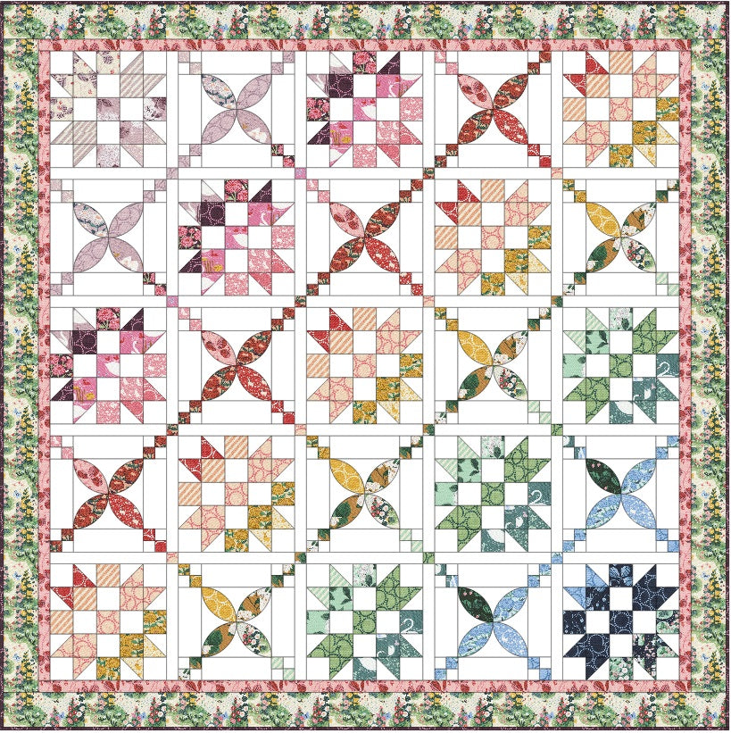 Love Letter Trail of Stitches Quilt Kit