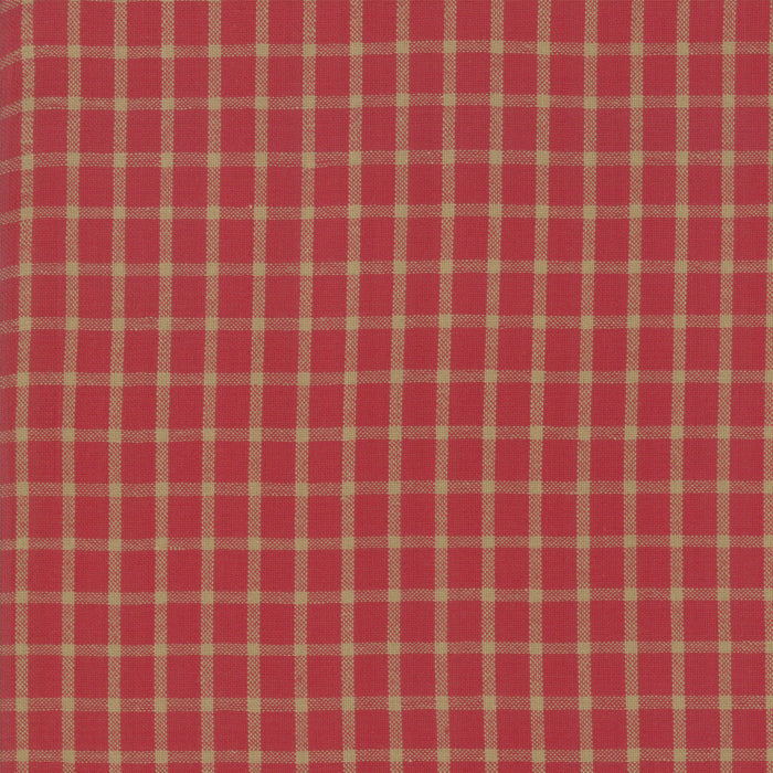 Northport Silky Wovens - Red and Tan Plaid