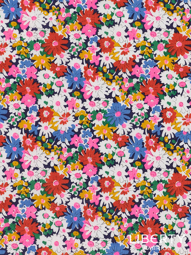Liberty Fabrics Tana Lawn© Libby Neon Pink