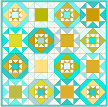Load image into Gallery viewer, Pottery Star Quilt Pattern
