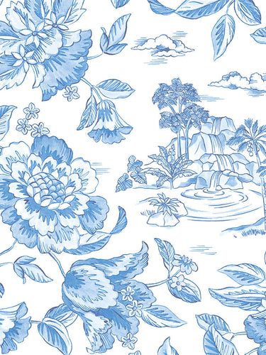 Liberty Fabrics Tana Lawn© Delft Lagoon A