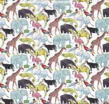 Load image into Gallery viewer, Liberty Fabrics Tana Lawn®- Queue for the Zoo (F)
